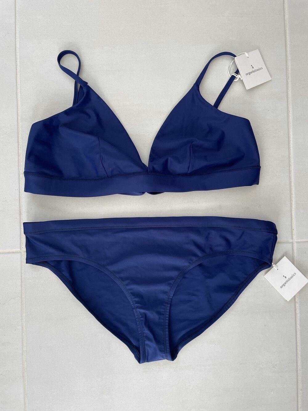 Organic Basics Swim Bikini Swimsuit Plunge Summer Beach